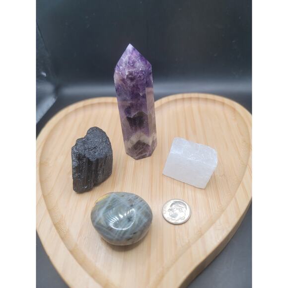 4 Pc Healing Crystal Bundle Assortment, 180G - Picture 6 of 6